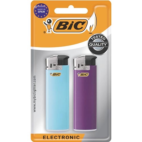 Bic BIC Maxi elektronische aanstekers, geassorteerde kl., 2 st.