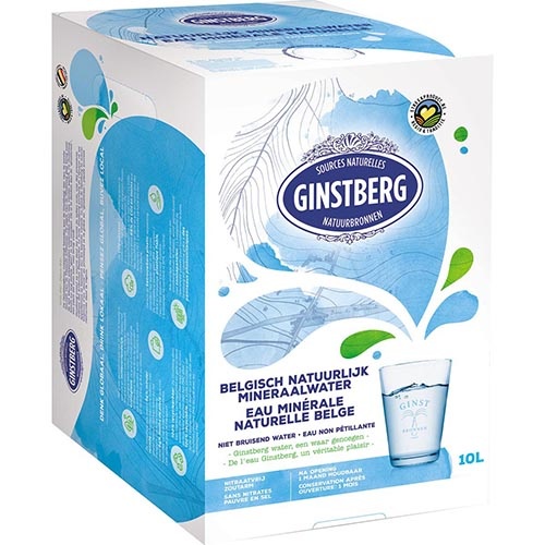 Ginstberg Still Water Ginstberg Plat Water, bag in box 10 liter