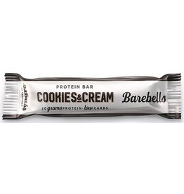 Merkloos Barebells snack Cookies & Cream, reep van 55g, pak van 12st.