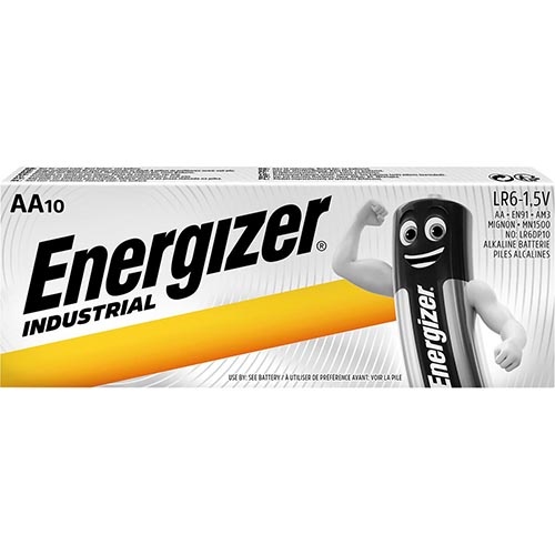 Energizer Energizer Industrial alkaline batterij AA/LR06/E91, 10 stuks