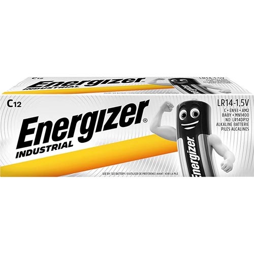 Energizer Energizer Industrial alkaline batterij C/LR14/E93, 12 stuks