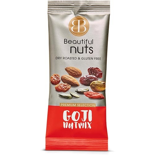 Beautiful Nuts Beautiful Nuts noten, zakje van 50 g, Goji Mix [16st]