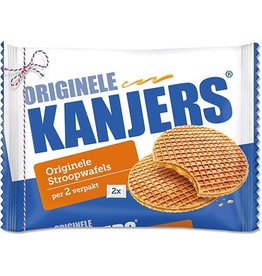Kanjers Kanjers stroopwafels, per 2 verpakt, 2 x 40g [45st]