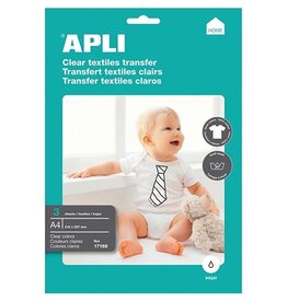 Apli Apli T-shirt Transfer Paper licht of wit textiel, 3