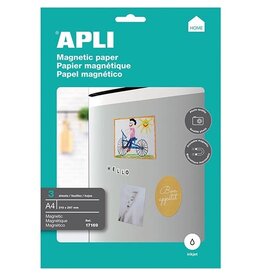 Apli Apli magnetisch papier, pak van 3 vellen