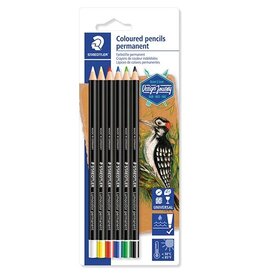 Staedtler Lumocolor Perm Kleurpotl 6X [1st]