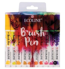 Talens Talens Ecoline Brush pen, 20 st. in geassorteerde kl.