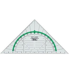 M+R M+R Green Line geodriehoek, 16 cm