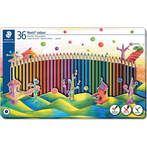 Staedtler Staedler kleurpotloden Noris Colour, metalen doos 36 stuks