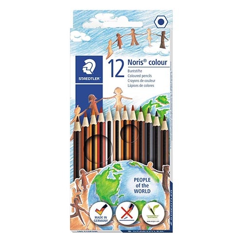 Staedtler Staedtler kleurpotlood Noris Club People Of The World 12