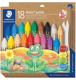 Staedtler Staedtler Noris Junior waskrijt, etui van 18 stuks