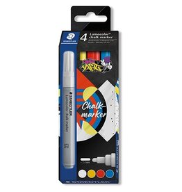 Staedtler Staedtler Lumocolor krijtmarker, set van 4