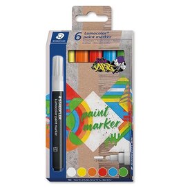 Staedtler Staedtler Lumocolor paintmarker, set van 6