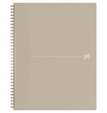 Oxford Oxford Origin spiraalschrift, ft A4+, 140 bladzijden, gelijnd, zand