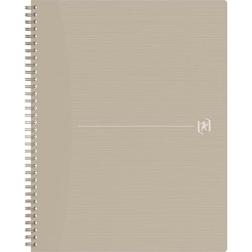 Oxford Oxford Origin spiraalschrift, ft A4+, 140 bladzijden, gelijnd, zand