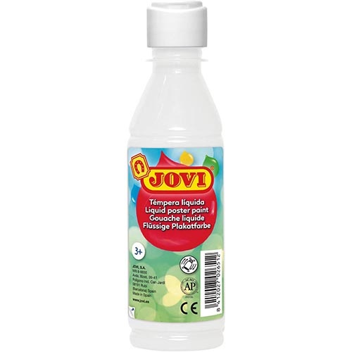 Jovi Jovi plakkaatverf, fles van 250 ml, wit