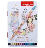 Bruynzeel Bruynzeel kleurpotloden Expression, metalen 12 st.