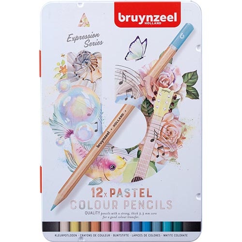 Bruynzeel Bruynzeel kleurpotloden Expression, metalen 12 st.