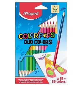 Maped Colorpeps Kleurpotlood Duo 18X [1st]