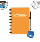 Correctbook Correctbook A5 herbruikbaar notitieboek, blanco (oranje)