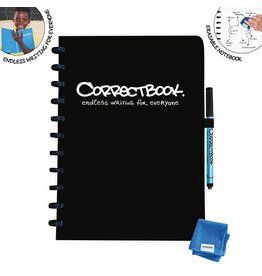 Correctbook Correctbook A4 Gelijnd Zwart [1st]