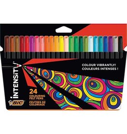 Bic Bic viltstift Intensity Up, etui van 24 stuks