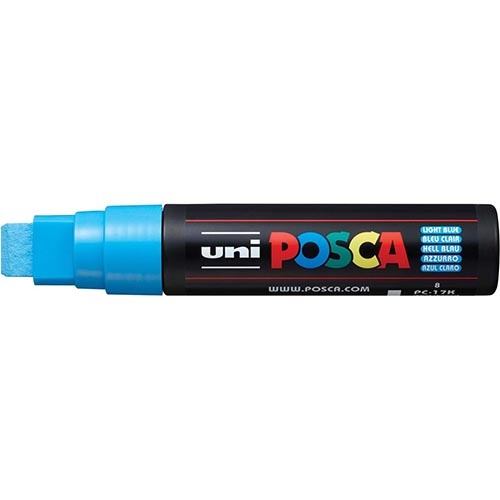 Posca uni-ball Paint Marker op waterbasis Posca PC-17K lichtblauw