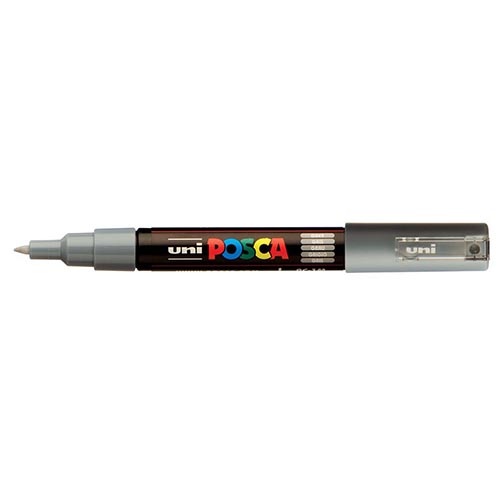 Posca Uni POSCA paintmarker PC-1MC, 0,7 - 1 mm, grijs