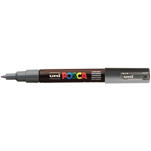 Posca Uni POSCA paintmarker PC-1MC, 0,7 - 1 mm, leigrijs