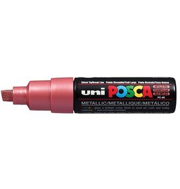 Posca uni-ball Paint Marker op waterbasis Posca rood metaal