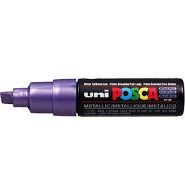 Posca uni-ball Paint Marker op waterbasis Posca PC-8K paars metaal