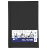 Oxford Oxford "Sketchbook" dummyboek, 96 vel, ft A5, zwart [5st]
