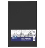 Oxford Oxford "Sketchbook" dummyboek, 96 vel, ft A5, zwart