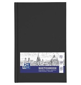 Oxford Oxford "Sketchbook" dummyboek, 96 vel, 100 g/m², ft A5, zwart