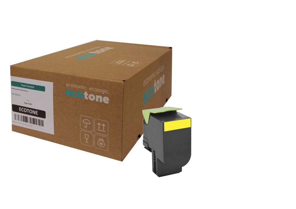 Ecotone Lexmark 74C2SY0 toner yellow 7000 pages (Ecotone) CC