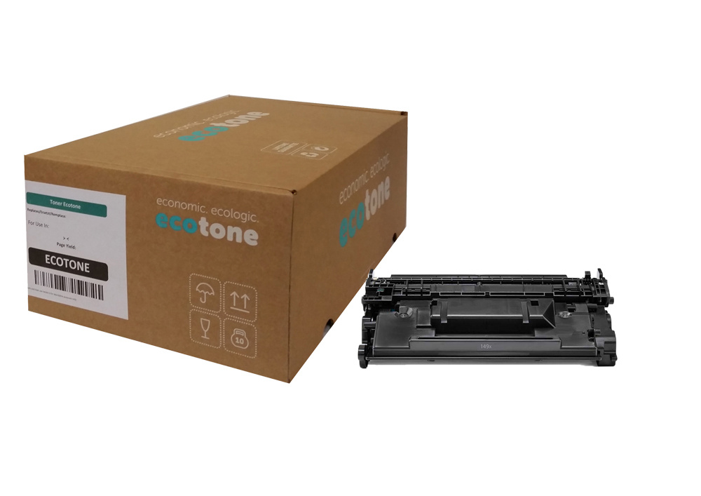 Ecotone Ecotone toner (replaces HP 149X W1490X) black 9500 pages CC