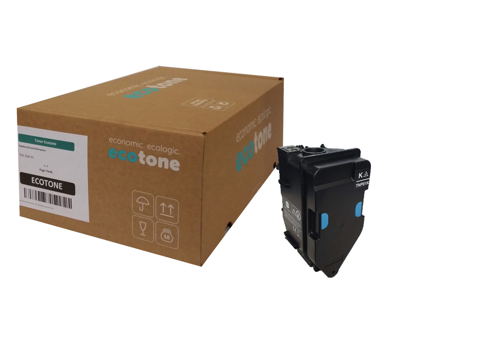 Ecotone Konica Minolta TNP-81K (AAJW152) toner bk 13K (Ecotone) CC
