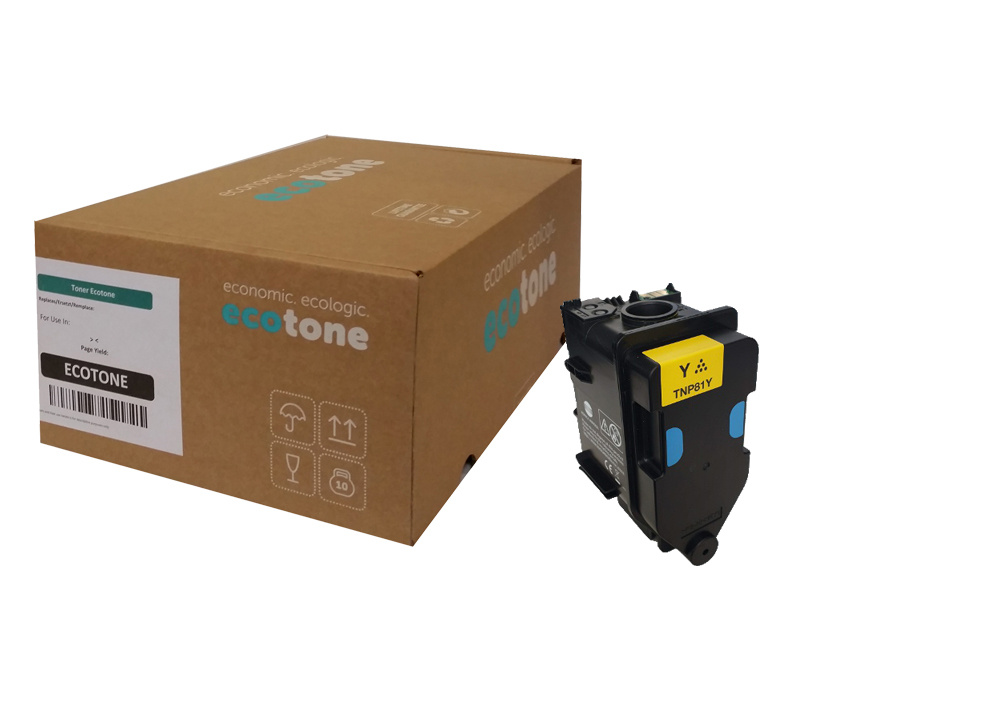 Ecotone Konica Minolta TNP-81Y (AAJW252) toner ye 9K (Ecotone) CC