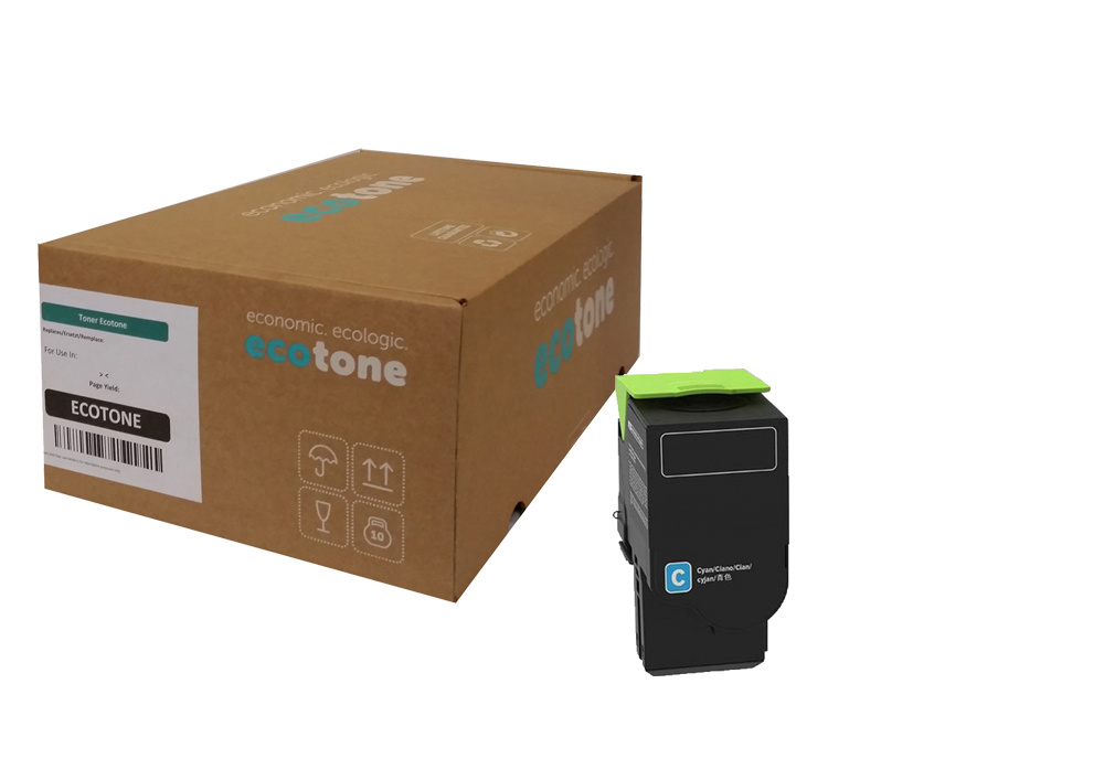 Ecotone Lexmark (78C20C0) toner cyan 1400 pages (Ecotone) CC
