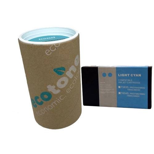 Ecotone Epson T5635 (C13T563580) ink l. cyan 226ml (Ecotone) RC