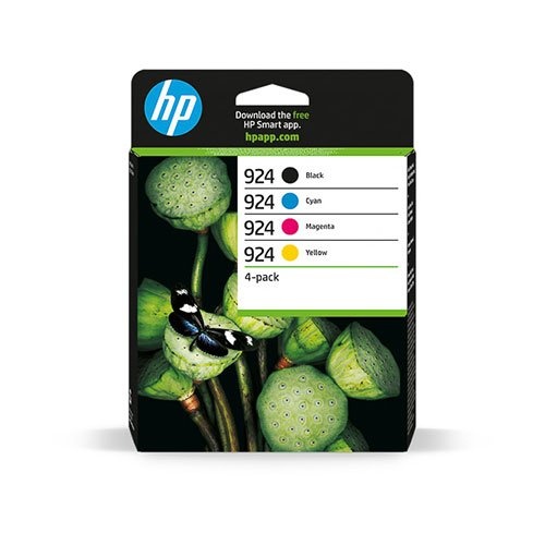 HP HP 924 (6C3Z1NE) ink c/m/y/bk 4x1700 pages (original)