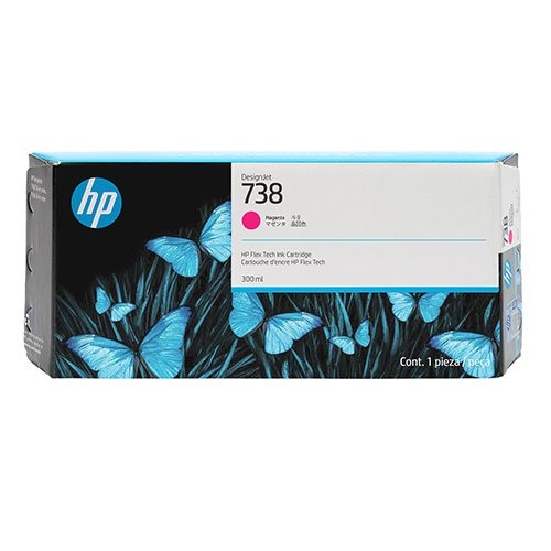HP HP 738 (676M7A) ink magenta 300ml (original)