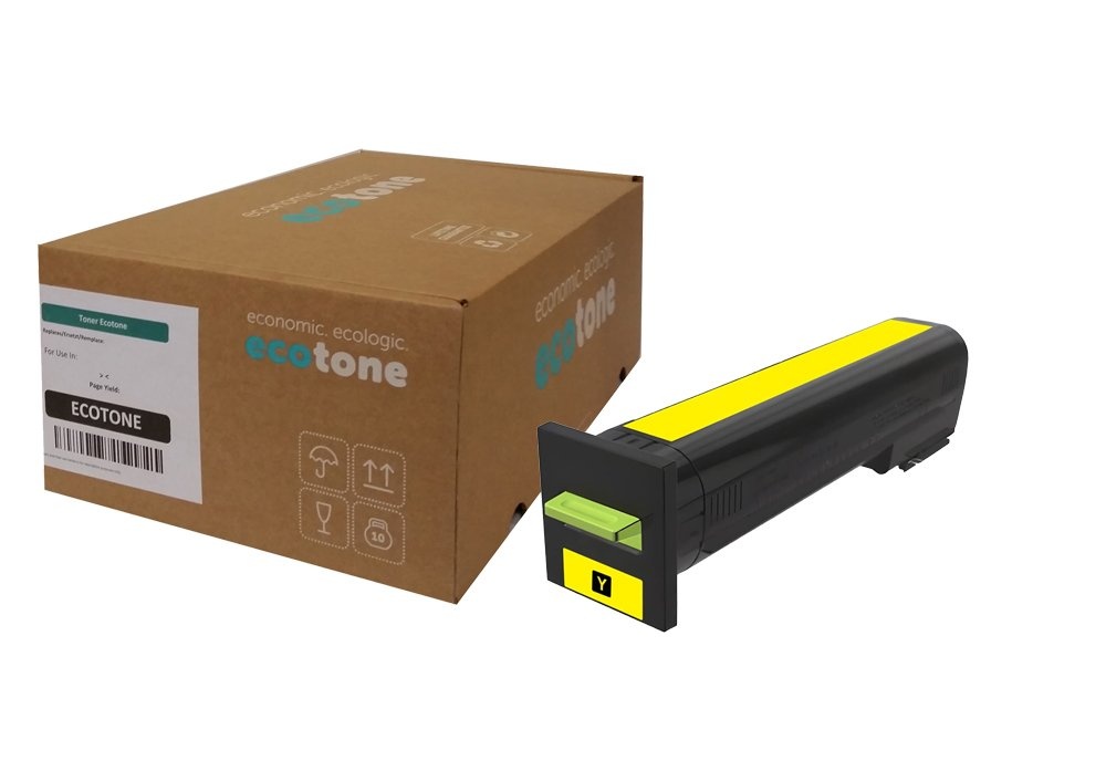Ecotone Lexmark 72K20Y0 toner yellow 8000 pages (Ecotone) CC