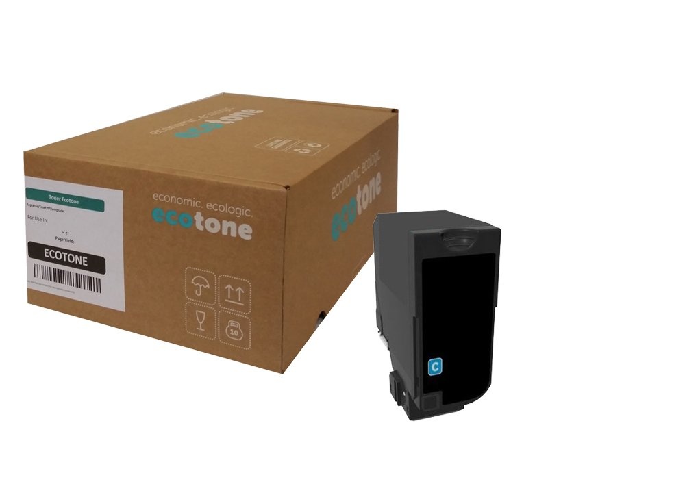 Ecotone Lexmark 74C2HC0 toner cyan 12000 pages (Ecotone) CC