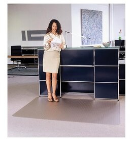 Floortex Floortex vloermat Cleartex Advantagemat, voor tapijt, rechthoekig, ft 116 x 150 cm