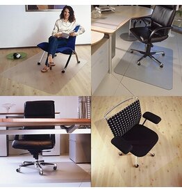 Floortex Floortex vloermat Cleartex Advantagemat, voor harde oppervlakken, rechthoekig, ft 116 x 150 cm