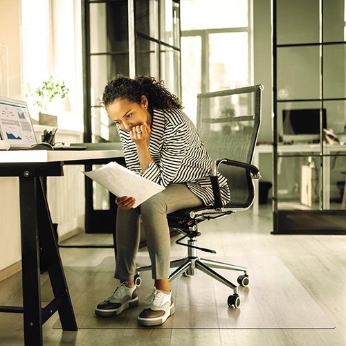 Floortex Floortex vloermat Valuemat, voor harde oppervlakken, ft 120 x 90 cm, met uitsparing