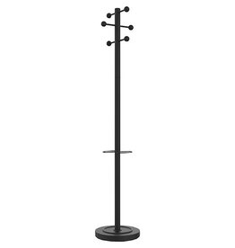 Unilux Unilux kapstok Access, hoogte 175 cm, zwart met hout