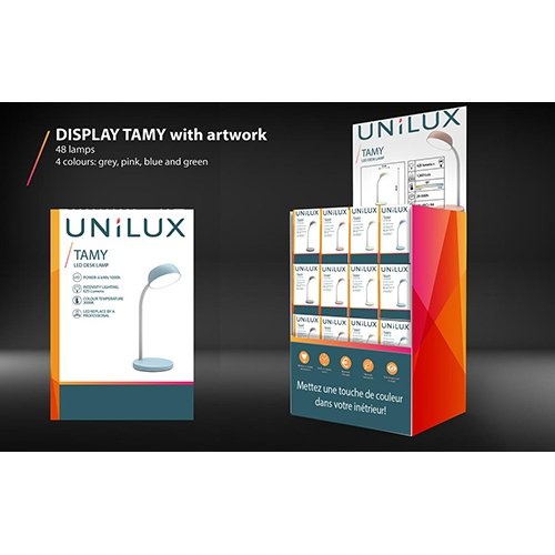 Unilux Unilux bureaulamp Tamy, LED, display van 48 stuks