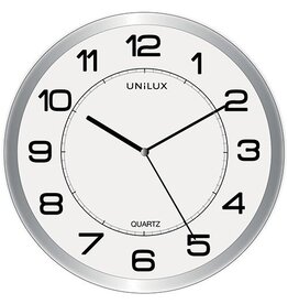 Unilux Unilux Magnet Klok Grijs Wit [1st]